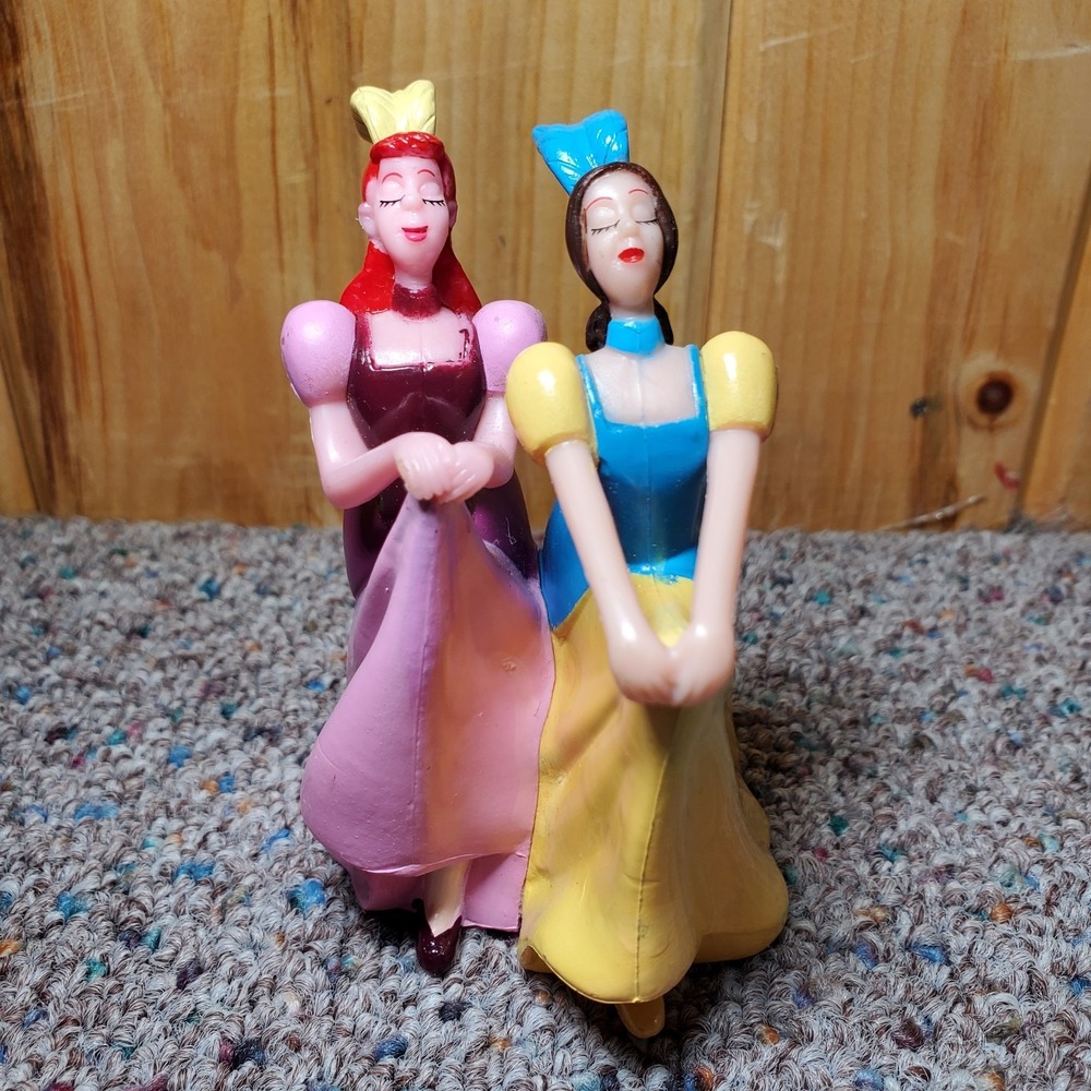 Disney Cinderella Stepsisters Prince Cake Topper PVC Figurine Anastasia Drizella - Picture 10 of 15